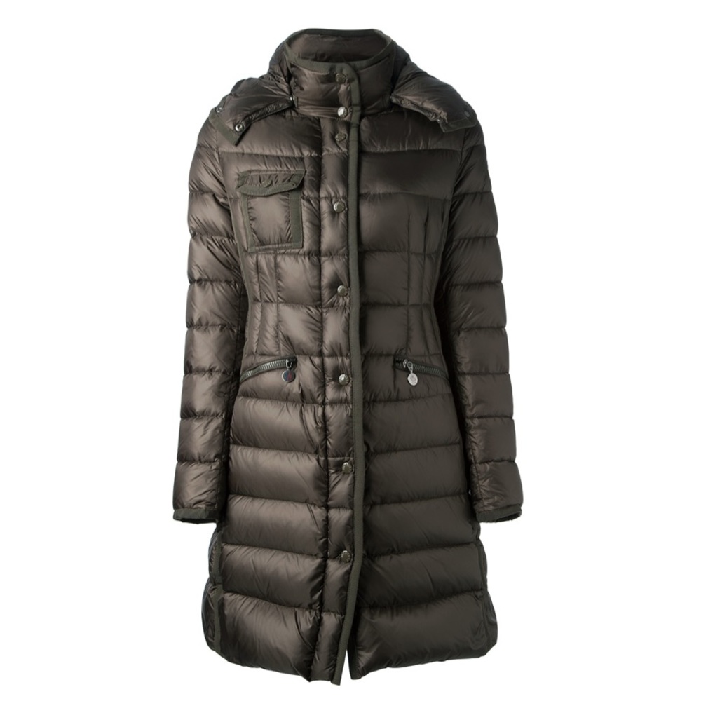 Chocolate Brown Moncler Hermine Women’s Coat